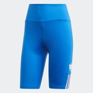 ADIDAS Althetic Fashionable bright Blue Biker Shorts Womens Size S